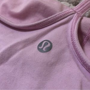 Pink Lulu Lemon tank top size small - like new condition